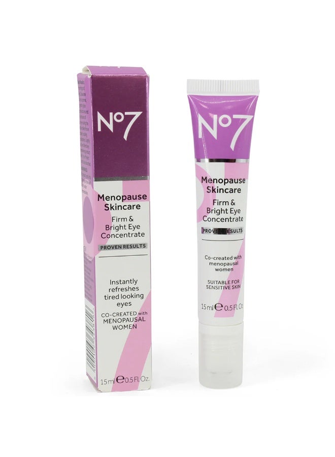 Boots No.7 No7 Menopause Skincare Firm and Bright Eye Concentrate - 15ml - Image 4