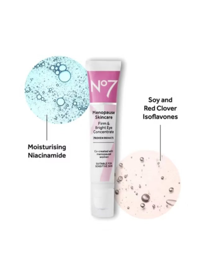 Boots No.7 No7 Menopause Skincare Firm and Bright Eye Concentrate - 15ml - Image 5