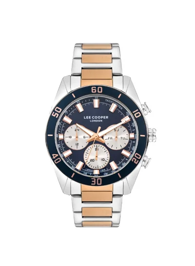 لي كوبر Men's Metal Multi Function Watch LC07948.590 - 44 mm