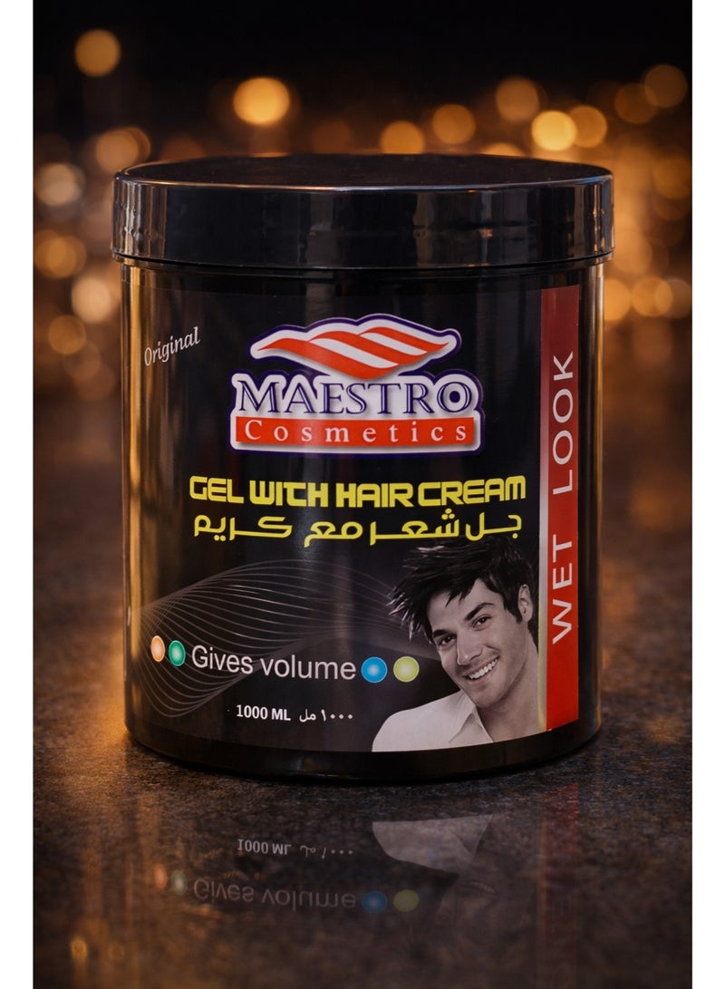 Maestro Gel With Hair Cream Maestro 1000ml - Image 2