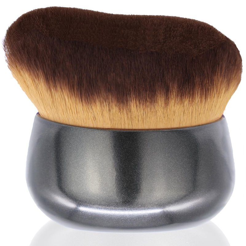 Oversized Body Makeup Brush: 75mm Wide Ultra-Soft Bristles - Non-Shedding Ergonomic Handle Self Tanning Brush for Home, Travel, Beginners And Professionals - Image 1