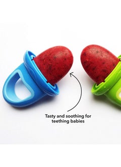Nuby Nuby Garden Fruitsicle Replacement Handles, 4 Count, Muli-Color  - Image 5
