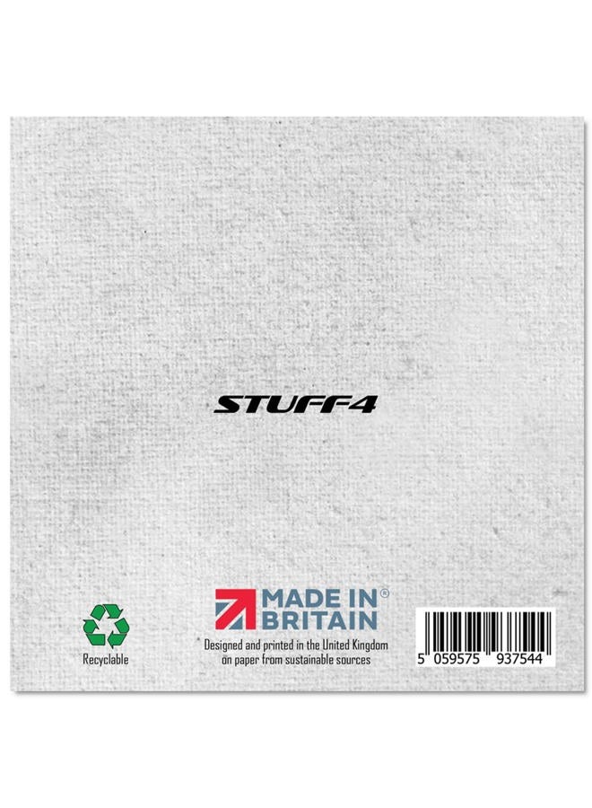 Stuff4 بطاقات عيد ميلاد عتيقة له - سيارات خالدة وكلاسيكية - بطاقة عيد ميلاد سعيدة للأب الزوج العم الجد من الابن الابنة، هدايا عيد ميلاد الأب، 145 مم × 145 مم بطاقات تحية موسمية هدية - Image 2