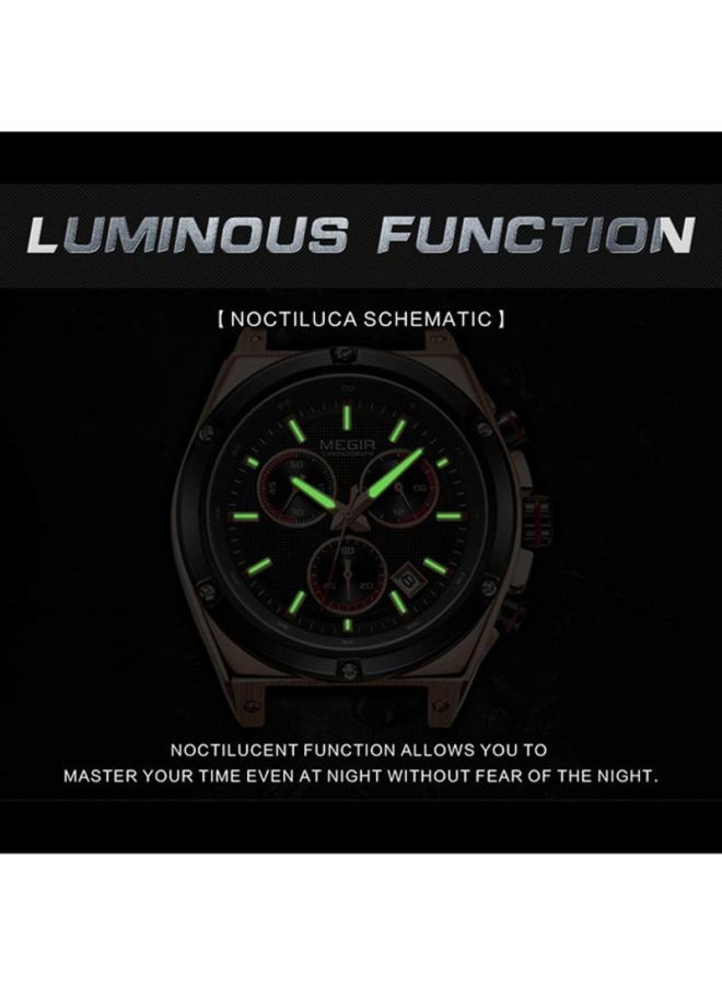 NIBEMINENT Men's Water Resistant Chronograph Watch 2073 - Image 5