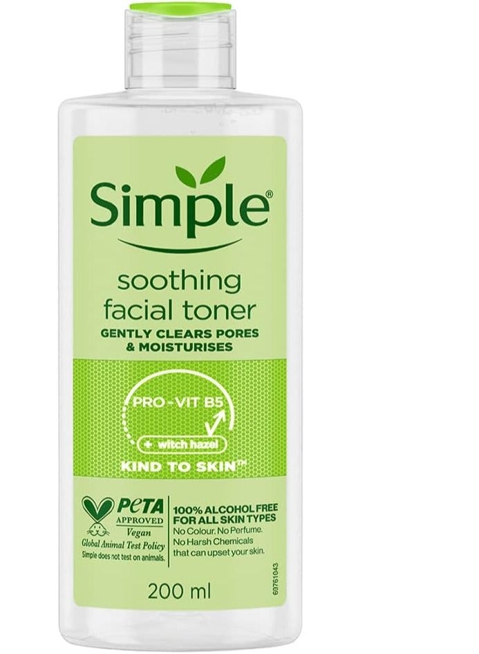 simple Skin Soothing Facial Toner 200ml - Image 1