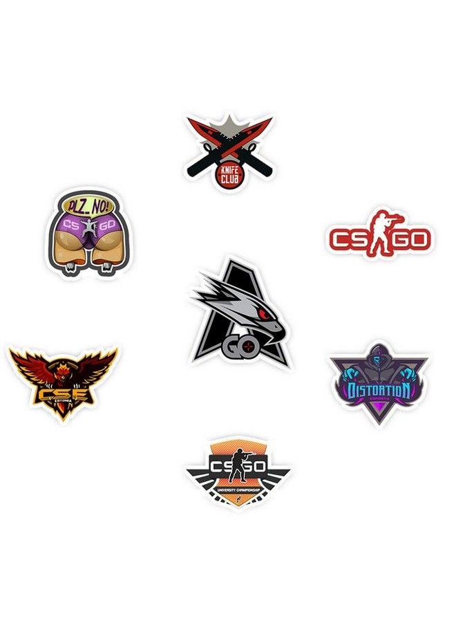 NObranded - Counterstrike:Global Offensive Stickers 50Pcs Waterproof Removablecutebeautiful Stylish Teen Stickers Suitable For Boys And Girls In Water Bottles Phones Suitcase Durable Vinyl - Image 1