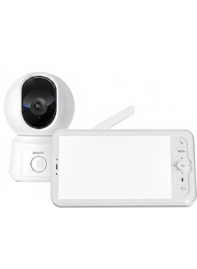 Arenti 2MP/1080P Wi-Fi Video Baby Monitor Kit with LCD Screen - Image 1