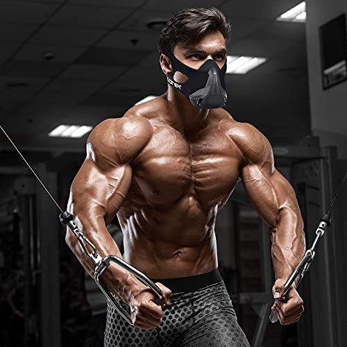 coher Workout Mask Breathing Mask for Men and Women - Adjustable Resistance Levels - Increase Lung Capacity and Endurance - Ideal for Jogging, Sports, Cycling, Fitness - Image 4