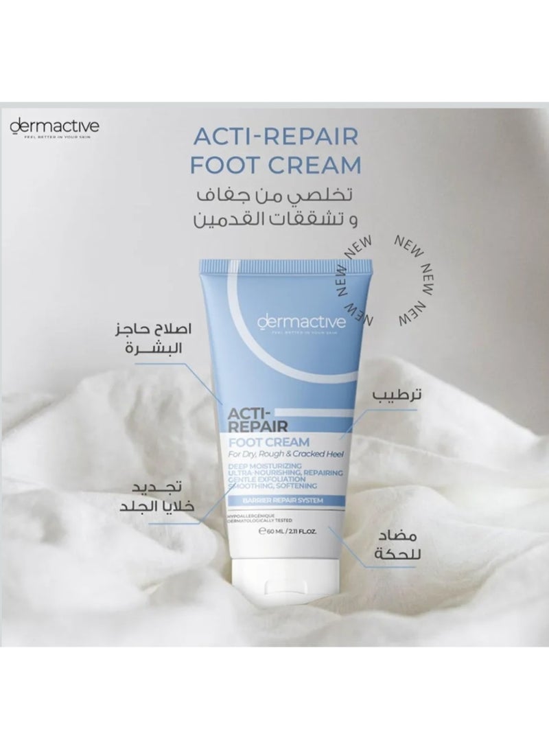 Dermactive Acti Repair Foot Cream 60 ml - Image 4