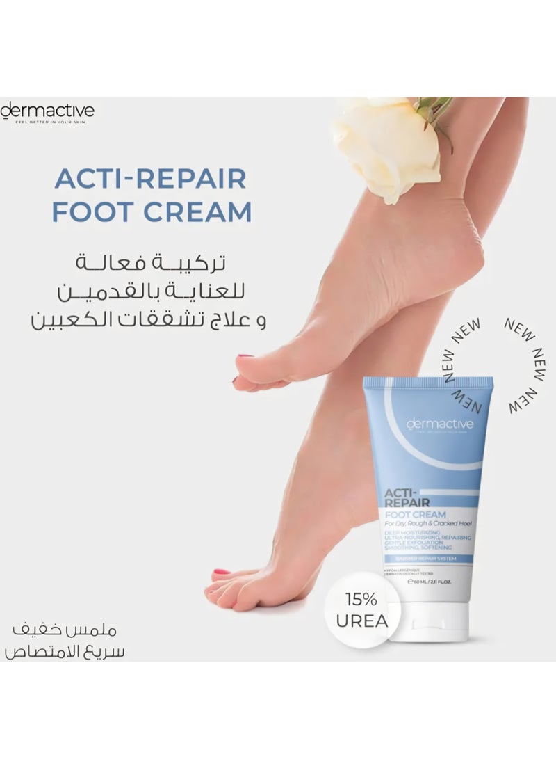 Dermactive Acti Repair Foot Cream 60 ml - Image 3