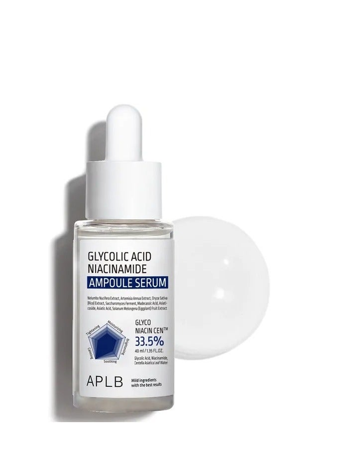 Aplb Glycolic Acid Niacinamide Ampoule Serum 40ml - Image 1