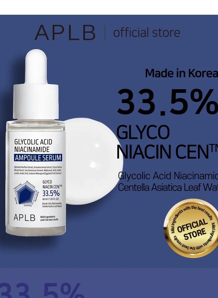 Aplb Glycolic Acid Niacinamide Ampoule Serum 40ml - Image 2
