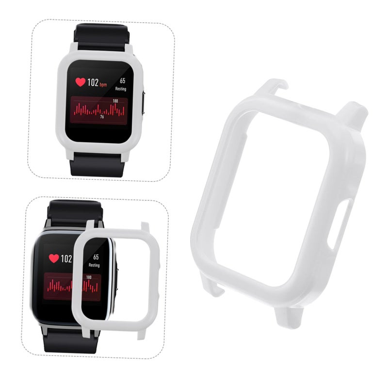 Black TPU Protective Case Frame Cover For Smartwatch 4 4X3 7CM Size - Image 4