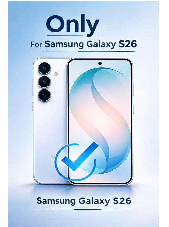 Samsung Galaxy S26 Case Silicone Soft Rubber Gel Protective Cover For Galaxy S26 Matte Plain Solid Color Cover with Camera Protection For Samsung Galaxy S26 6.3-inch - Image 2