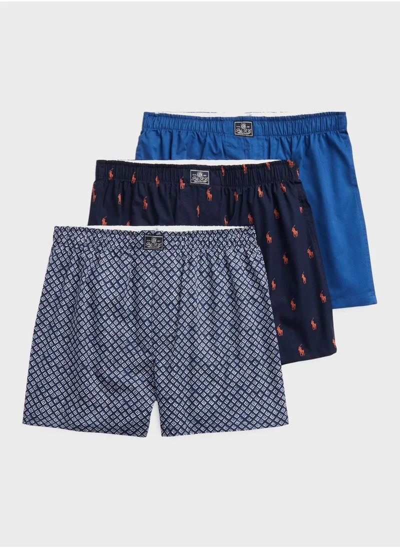 POLO RALPH LAUREN 3 Pack Assorted Shorts