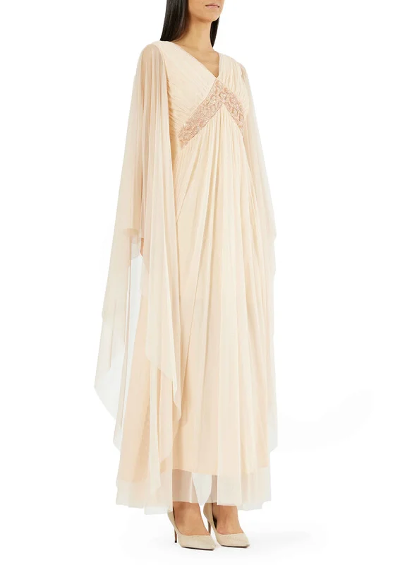 Amri Embroidered Tulle Dress