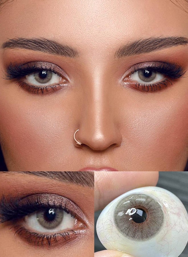 سيدة جديدة عدسات لاصقة ملونة خضراء من فريش ليدي للاستخدام السنوي - Image 1