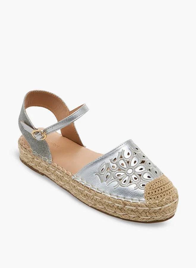 لو كونفورت Women Flatform Espadrille Sandals