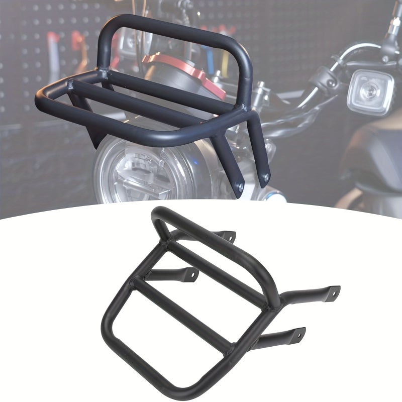 حامل رف أمامي أسود لهوندا CT125 تريل 125 هنتر كب دراجة نارية - Image 1