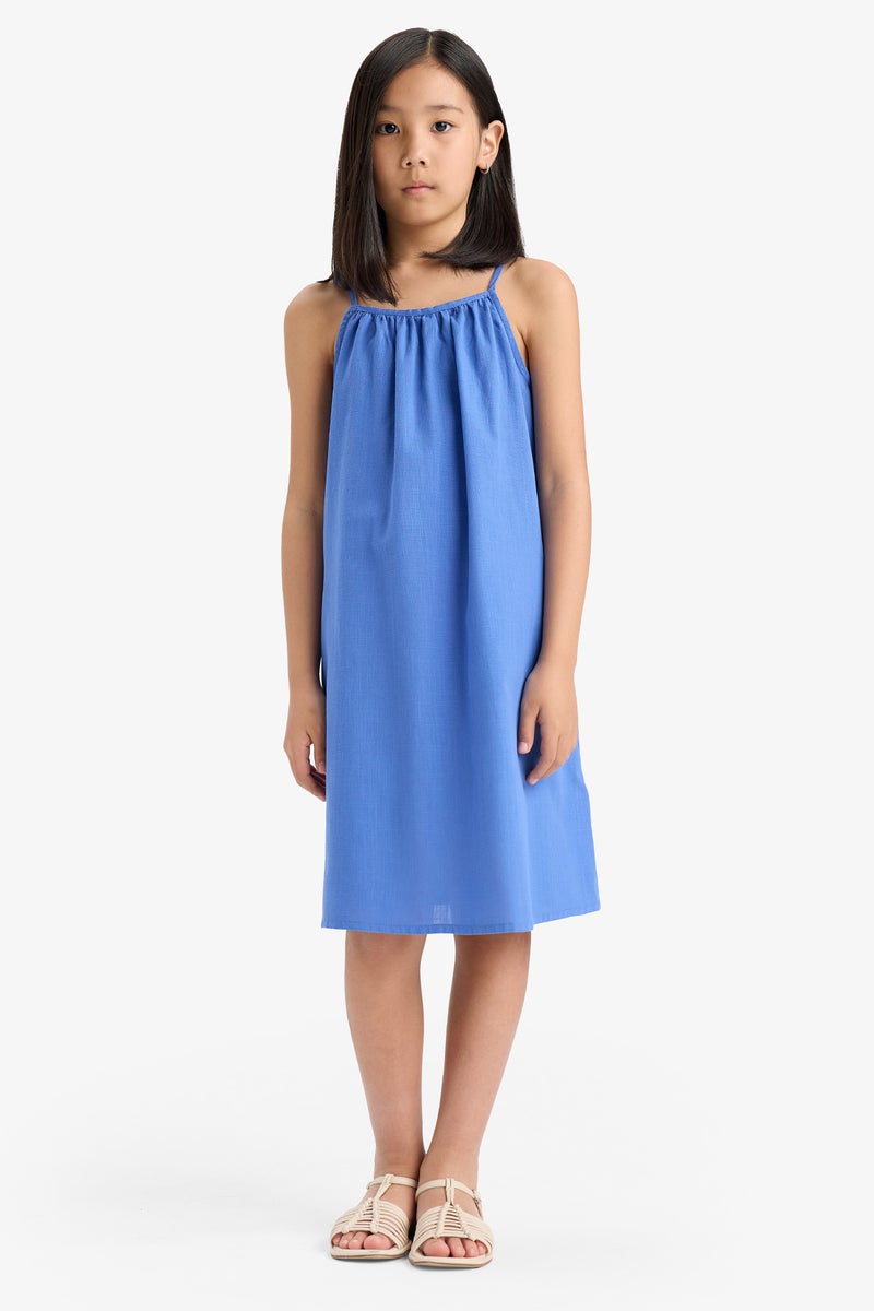 ديفاكتو فستان كت قطن بقصة A - Image 3