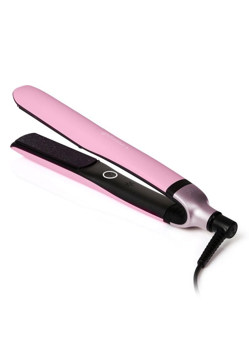 ghd ghd Platinum+ Styler, 1" Flat Iron Hair Straightener, Professional Ceramic Hair Styling Tool for Stronger, Shinier Hair with Color Protection - Fondant Pink  - Image 1