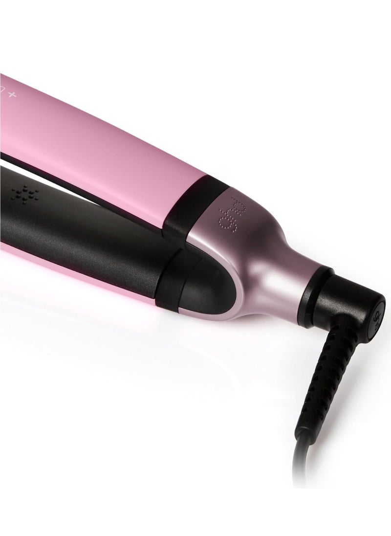 ghd ghd Platinum+ Styler, 1" Flat Iron Hair Straightener, Professional Ceramic Hair Styling Tool for Stronger, Shinier Hair with Color Protection - Fondant Pink  - Image 4