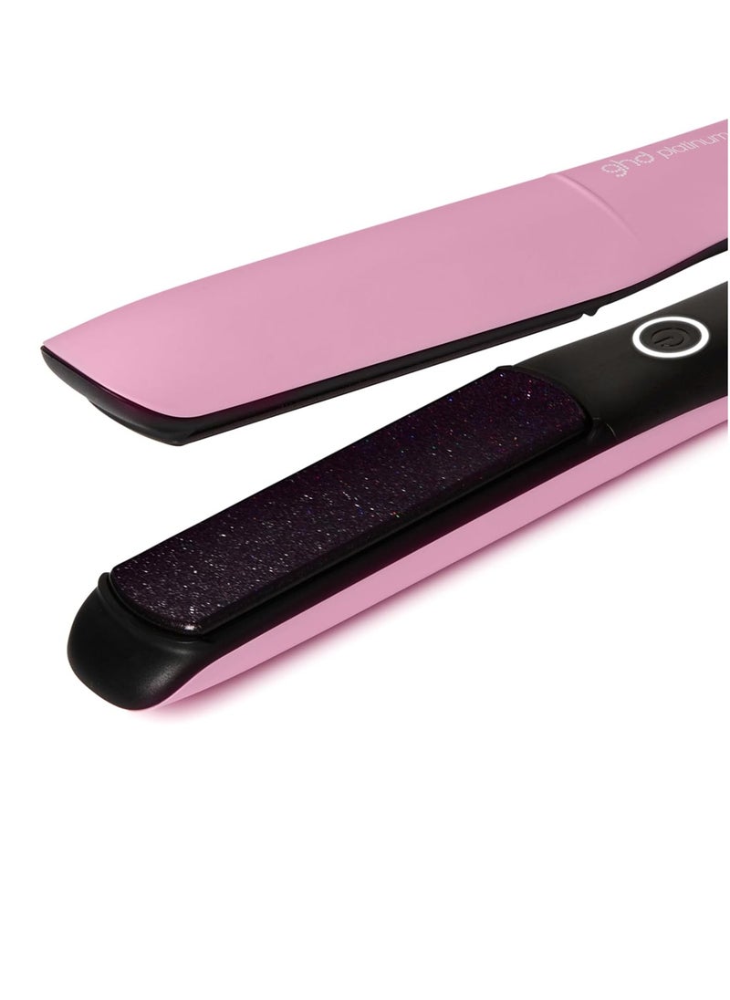 ghd ghd Platinum+ Styler, 1" Flat Iron Hair Straightener, Professional Ceramic Hair Styling Tool for Stronger, Shinier Hair with Color Protection - Fondant Pink  - Image 3