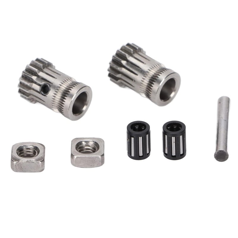 Hardened Steel Extrusion Wheel Kit for Prusa I3-3D Printer Gear Parts - Image 3