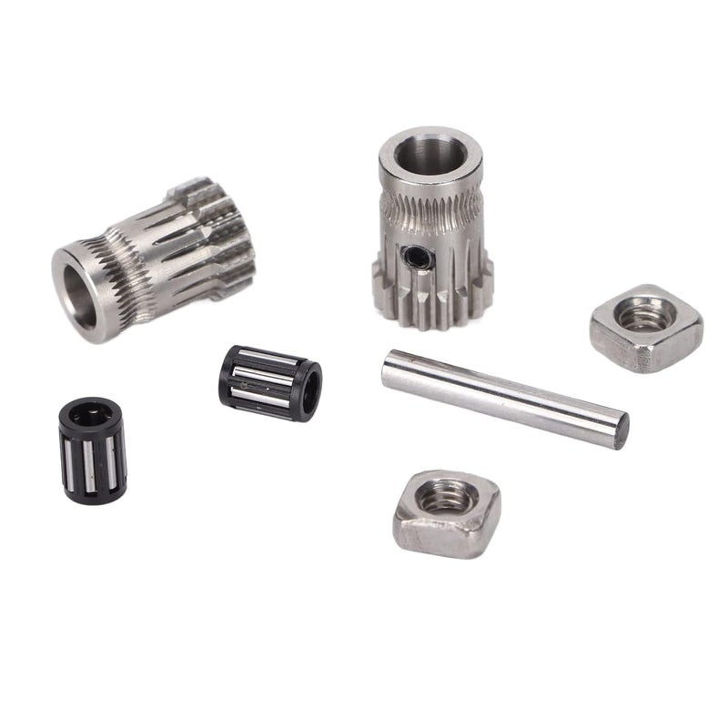 Hardened Steel Extrusion Wheel Kit for Prusa I3-3D Printer Gear Parts - Image 5