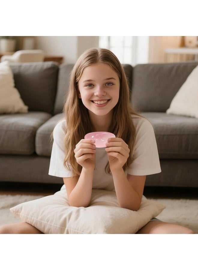 جيو زيت جوز الهند Squishies الكرة 6 سم اليدوية ضغط الرمال الغلوتينية غير اللاصقة قابلة لإعادة الاستخدام مثالية لمكان العمل الدراسة حفلات السفر - Image 4