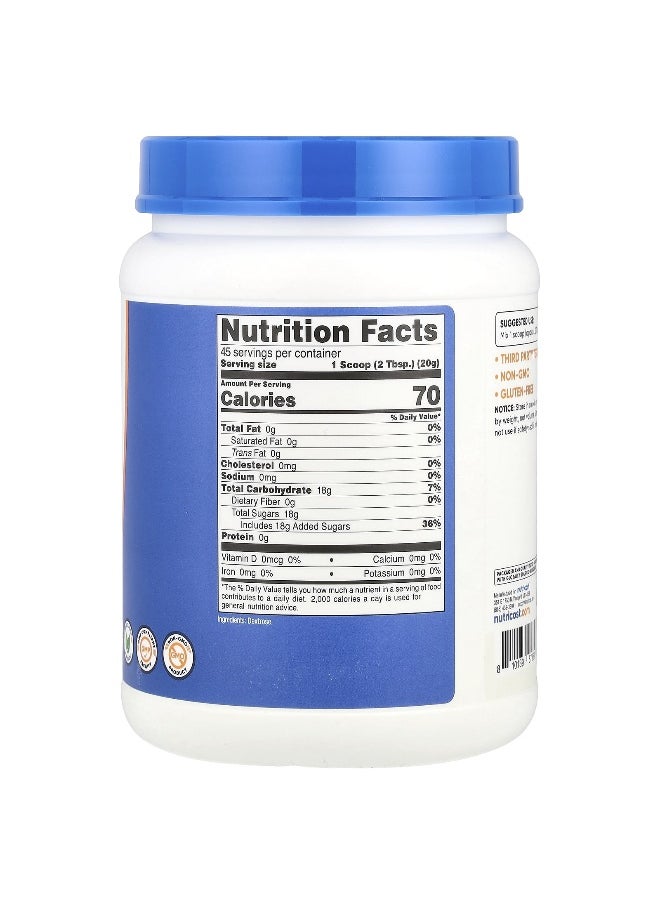 Nutricost Nutricost, Dextrose, Unflavored, 2 lb (907 g)  - Image 2