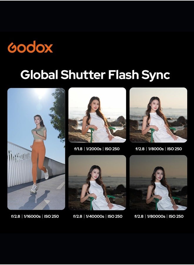 Godox GODOX V100 C GODOX Flash for Canon – Touchscreen Control 100W TTL Camera Flash GODOX V1 for Canon Upgraded 70 Full Power Consecutive Flashes Camera Flash for Canon 5D Mark IV/Canon RP/Canon M50  - Image 3