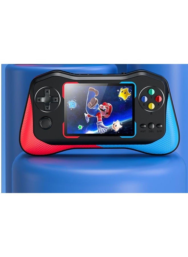 نيوترل جهاز ألعاب محمول كلاسيكي مزود بعصا تحكم (إصدار لاعب واحد) شاشة ملونة عالية الدقة مقاس 3.5 بوصة مئات الألعاب الكلاسيكية المدمجة بطارية قابلة لإعادة الشحن بسعة 1200 مللي أمبير في الساعة يتصل بالتلفزيون وأجهزة التحكم في الألعاب (ملون) - Image 1