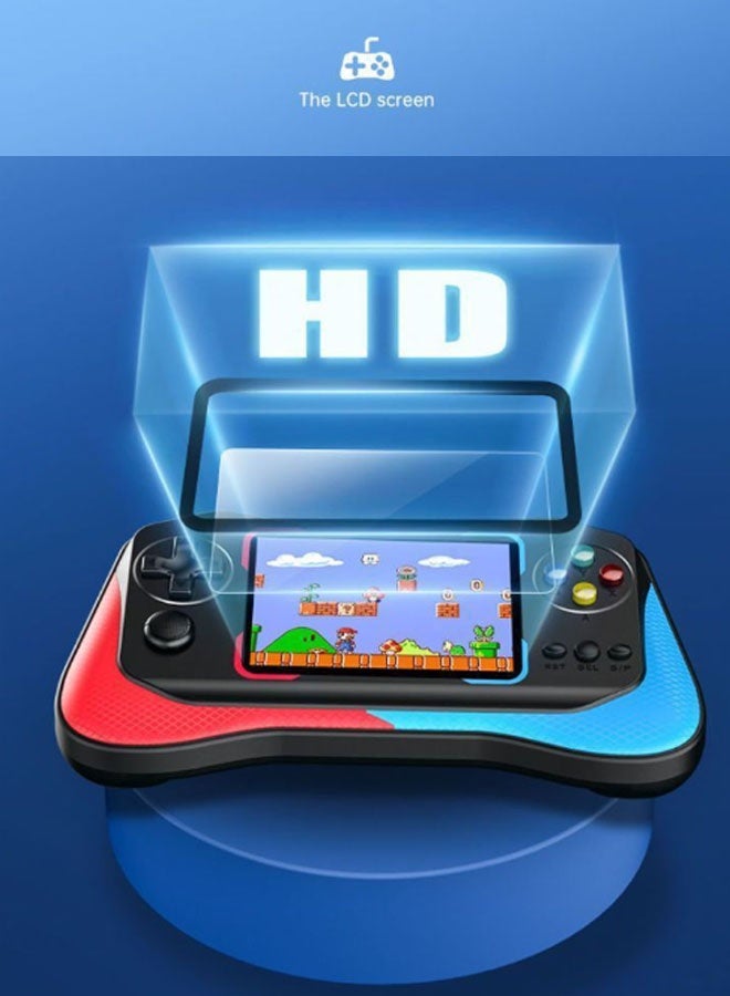 نيوترل جهاز ألعاب محمول كلاسيكي مزود بعصا تحكم (إصدار لاعب واحد) شاشة ملونة عالية الدقة مقاس 3.5 بوصة مئات الألعاب الكلاسيكية المدمجة بطارية قابلة لإعادة الشحن بسعة 1200 مللي أمبير في الساعة يتصل بالتلفزيون وأجهزة التحكم في الألعاب (ملون) - Image 3
