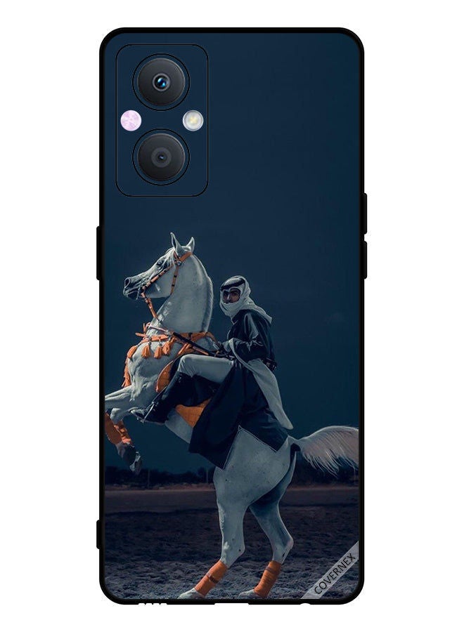 Covernex Protective Case Cover For Oppo A96 Young Man On Horse - Image 1