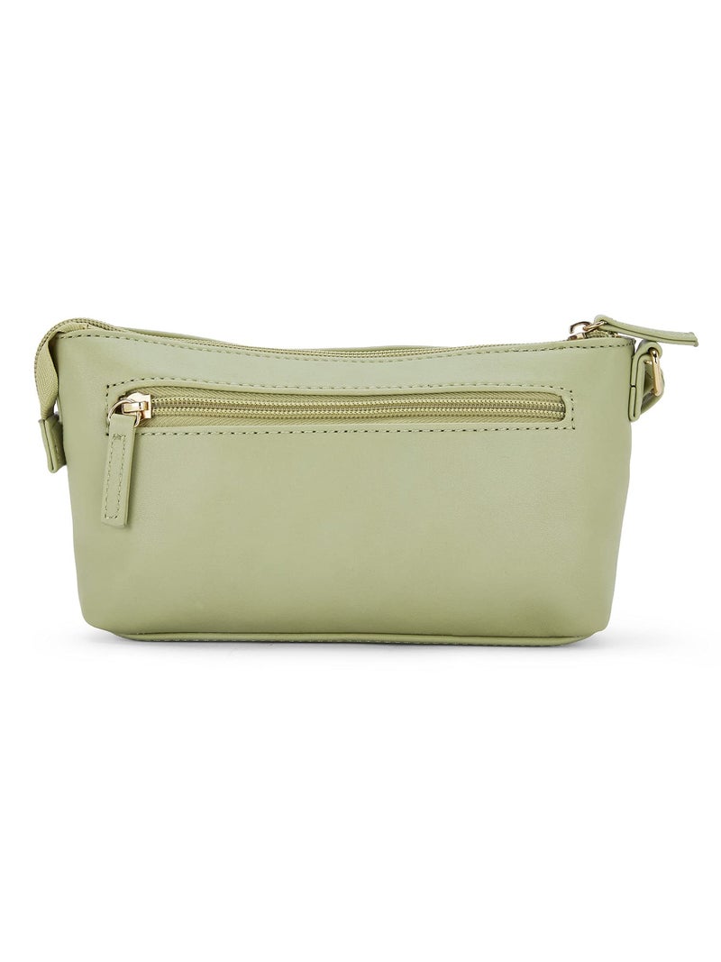 Caprese womens CLAIRICE SB Medium PASTEL GREEN Sling Bag - Image 2