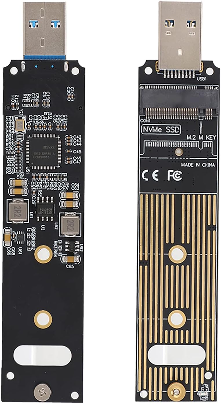 USB 3.1 Gen 2 M.2 NVME to USB Adapter Board High Performance SSD Adapter for 970 Series, SSD Converter for Data Backup - Image 3