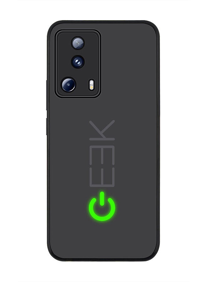 Stylizedd حافظة حواف سوداء متينة لهاتف Xiaomi 13 Lite 5G / Xiaomi Civi 2 5G، حافظة مرنة رقيقة من مطاط TPU مقاومة للصدمات - Geek ON - Image 1