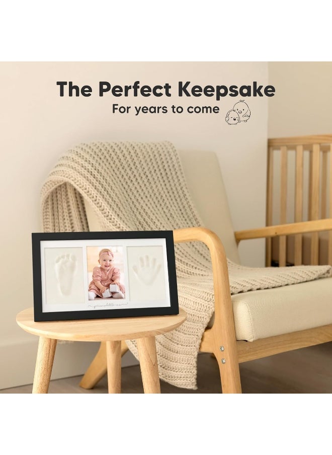 KeaBabies Baby Hand and Footprint Kit - Baby Photo Frame for Newborn - Baby Footprint Kit & Handprint Kit - Newborn Baby Gifts & Keepsakes - Infant Baby Gift - Baby Shower Gifts for Boys, Girls  - Image 3