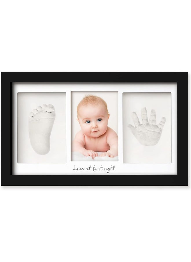 KeaBabies Baby Hand and Footprint Kit - Baby Photo Frame for Newborn - Baby Footprint Kit & Handprint Kit - Newborn Baby Gifts & Keepsakes - Infant Baby Gift - Baby Shower Gifts for Boys, Girls  - Image 1