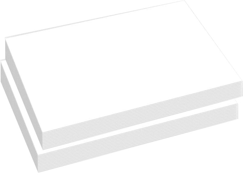 IMPRINT A5 Card Stock White Color, 220 GSM Thick, Pack of 100 - Image 3