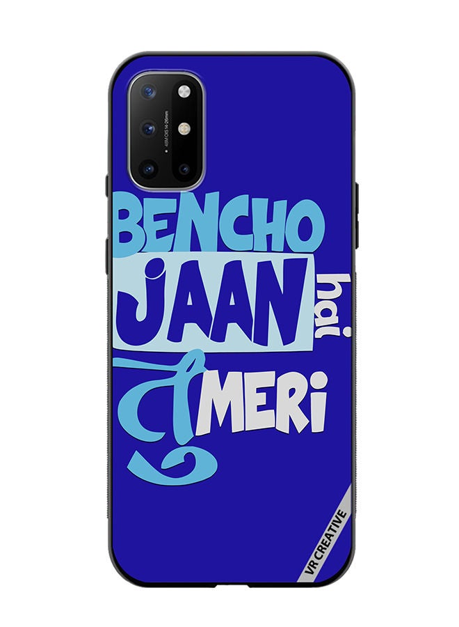 VR CREATIVE Protective Case Cover For OnePlus 8T Bencho Jaan Hari Meri Design Multicolour - Image 1