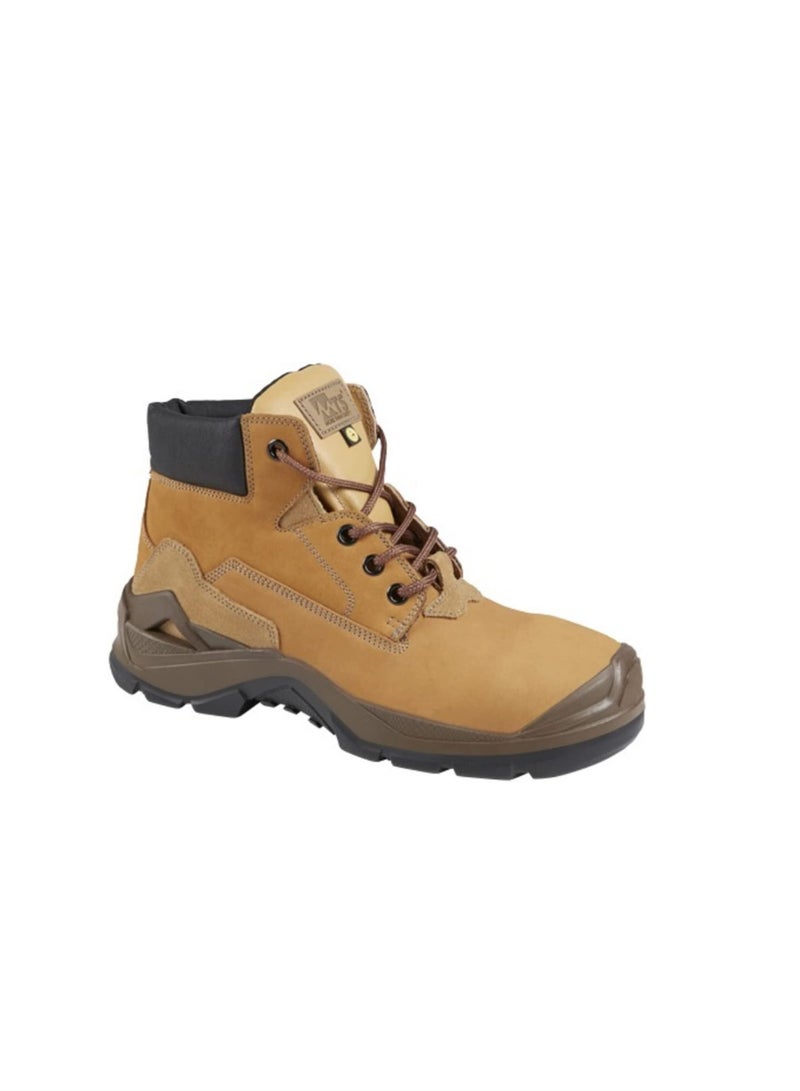 Honeywell MTS By Honeywell Professionals Engineers Leather ESD Protected Safety Shoes Mesh Breathable Lightweight Comfortable Steel Toe Industrial Construction Slip Resistant Boot U.E 40  UK 6.5  - Image 1