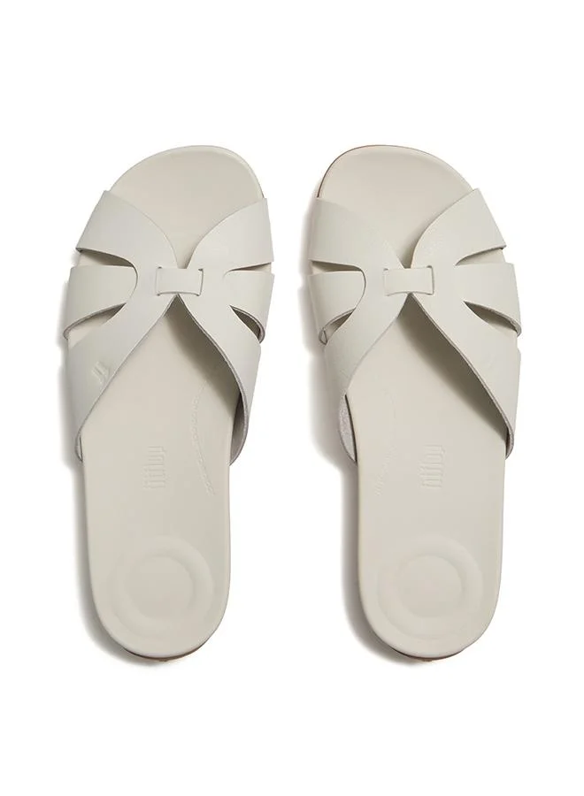 Fitflop SOLAY WATERPROOF-LEATHER WOVEN SLIDES
