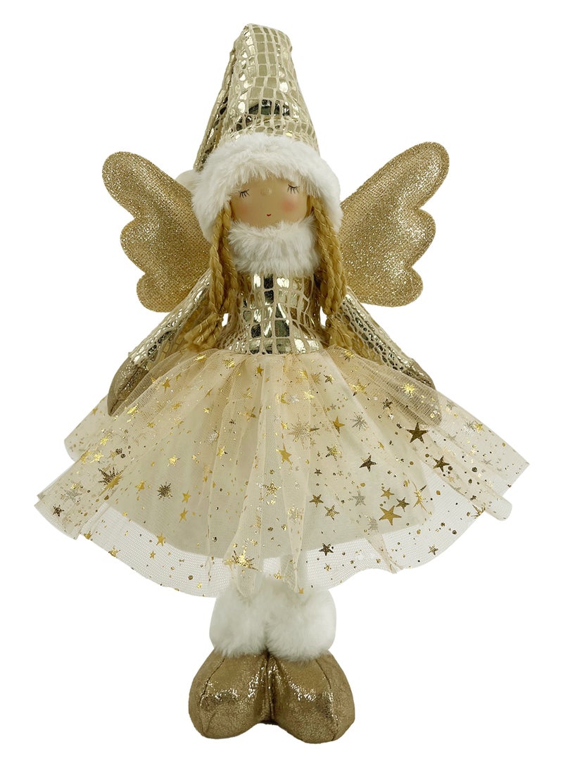 CHRISTMAS MAGIC Christmas Angel Gold Battery Operated 17x9.5x53cm - Image 1