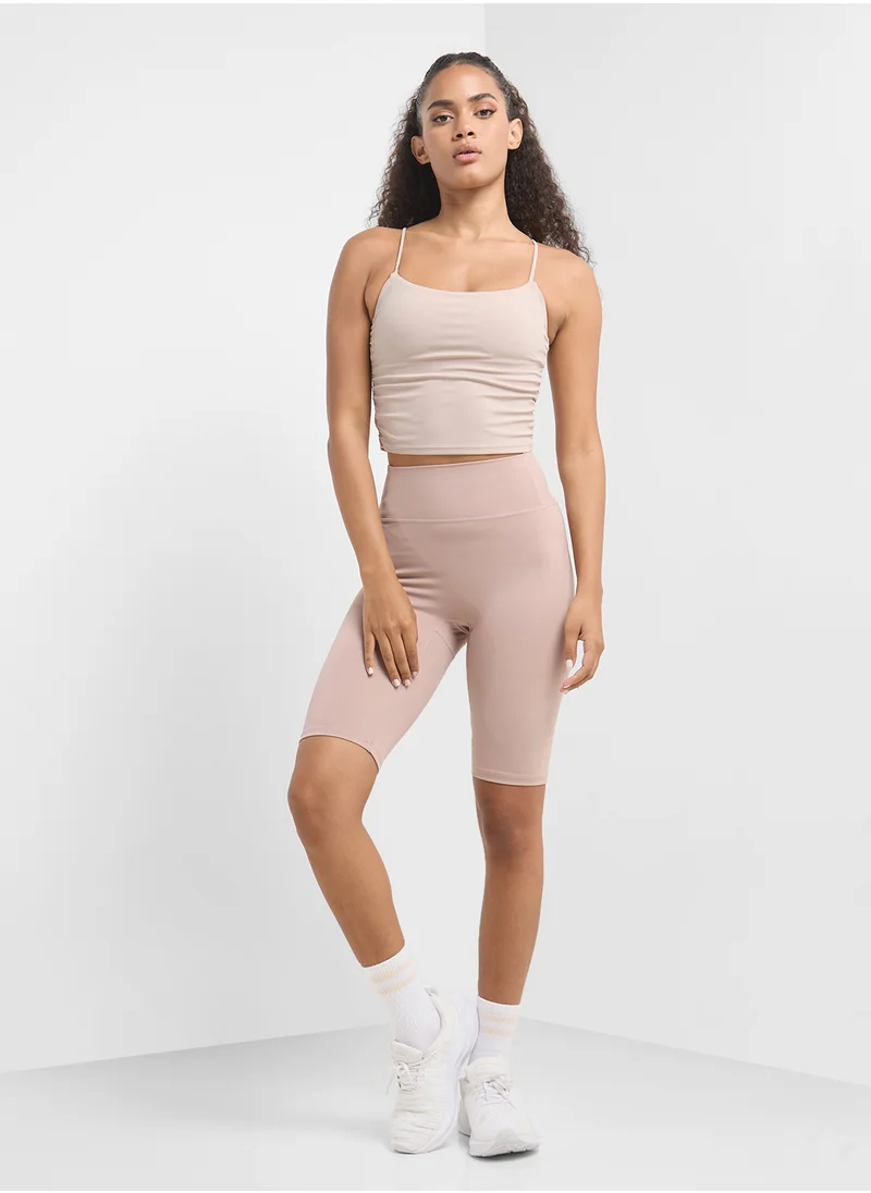 فورورد High Rise Seamless Biker Shorts