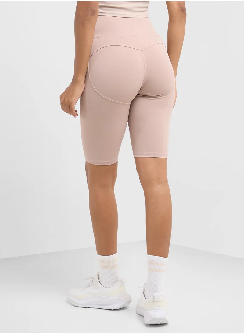 فورورد High Rise Seamless Biker Shorts