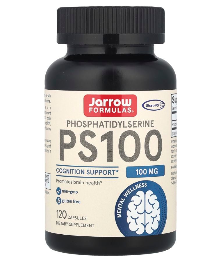 jarrow formulas PS100 Phosphatidylserine 100 mg 120  Capsules