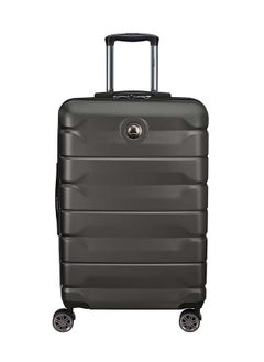 DELSEY Air Armour 4 Double Wheels Medium Hard Trolley Case Size 68 CM / 26.7 Inch Black  - Image 1