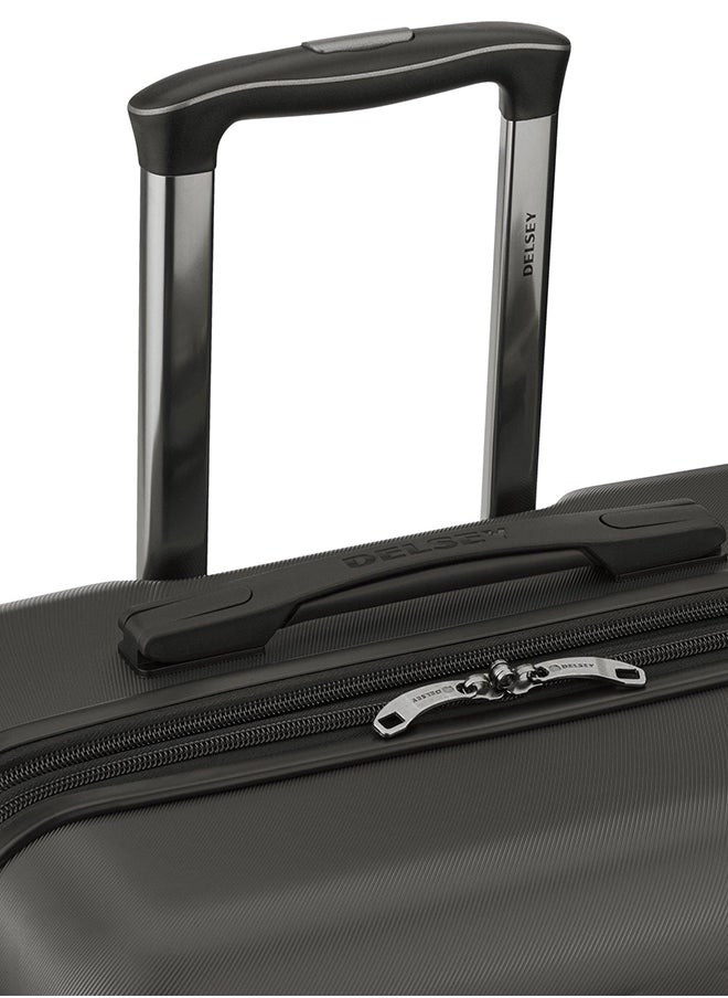 DELSEY Air Armour 4 Double Wheels Medium Hard Trolley Case Size 68 CM / 26.7 Inch Black  - Image 5